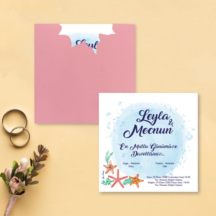 Beren Kare Davetiye 0751 - Detay Görseli 6